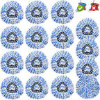 16 Pack Spin Mop Replacement Heads, Only Fit for RinseClean 2-Tank System, 100% Microfiber Spin Mop Refill Head,Spinning Mop Head Replacement for Floor Cleaning