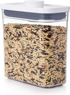 OXO Good Grips POP Container, 1.2 Qt - Rectangle - Pasta, Transparent