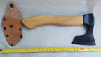 Mini Carving Bearded Axe with Sheath by mapsyst