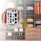 Bellsal White Silverware Organizer Kitchen Drawer Organizer Expandable Bamboo Utensil Holder Cutlery Tray for Kitchen Utensil and Flatware Bedroom Office