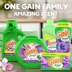 Gain Moonlight Breeze Fabric Softener, 140 FL OZ, 190 Load, Smooth Touch Laundry Conditioner Liquid
