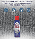 Lifter-1 Carpet Stain & Spot Remover Spray 18 oz Bundle with Microfiber Cloth - Effortless Carpet Stain Remover - Quick and Easy Carpet Cleaner Spray for Tough Stains - (3 Items)