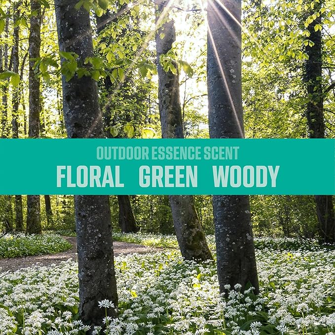 Ozium 4.5 Oz. Odor Eliminating Gel for Homes, Cars, Offices and More, Outdoor Essence, 4 Pack