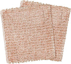 Redecker Copper Cleaning Cloth – 2 Pack – Woven Copper Scrubber for Pots Pans Sinks and Stainless Steel – Removes Burnt Food Residue – 5.5 x 5.7 in – Made in Netherlands