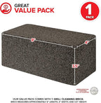 Stock Your Home Grill Cleaning Brick, Griddle Block Cleaner, Heavy Duty Pumice Stone for BBQ Flat Top, Scrubbing Tools/Bricks, (1 Pack)