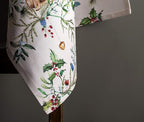 Maison d' Hermine Kitchen Towels Set of 3 100% Cotton 27.50" x 20" Reusable Cloth Tea Dish Towels Absorbent with Hanging Loop for Kitchen, Home, Dining, Cocktail Parties (Holly Time)