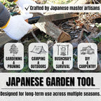 KAKURI Japanese Pruning Saw 8.2" for Tree Trimming - Replacement Blade (1 pc) - Made in Japan