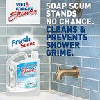 Wet & Forget Shower Cleaner Spray Multi-Surface Weekly Application Requires No Scrubbing, Bleach-Free Formula, Ready to Use, Fresh Scent, 3 Months of Cleaning, 64 Fluid Ounces, 1 Pack