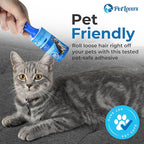 PetLovers Lint Rollers for Pet Hair Extra Sticky - Lint Remover for Clothes (2 Pack Travel Size)