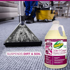 OdoBan Professional Series Cleaning 3-in-1 Carpet Cleaner Concentrate, Made in the USA, Set of 4, 1 Gallon Each