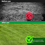 Lawn Level Rake, 6FT Lawn Leveling Tool, Heavy Duty Dirt Leveler Grass Leveling Rake, Stainless Steel Lawn Leveler for Yard Garden Golf Course