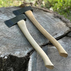 COUNCIL TOOL Boy's Axe - 2.25 lbs Dayton Pattern Axe with 24" Curved Hickory Handle & Drop Forged Steel Head - SU22B24C