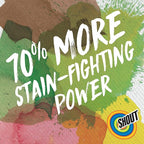Shout Advanced Spray and Wash Laundry Stain Remover Gel, Best Shout Formula, 22 oz - Pack of 3