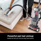 Shark ZU102 Rotator Pet Upright Vacuum with PowerFins HairPro & Odor Neutralizer Technology, Charcoal, 2.9 L Dust Cup