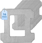 16 Pack Mopping Pads for ECOVACS Winbot W2 PRO Omni / W2 PRO / W2 / W1 PRO / W1 Window Cleaning Robot, Washable Microfiber Mop Pad Window Cleaning Replacement Accessories