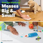 Bounty Quick Size Paper Towels, White, 8 Family Rolls = 20 Regular Rolls (Packaging May Vary)