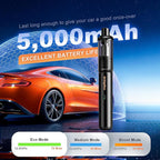 Car Vacuum Portable Cordless,25,000Pa Handheld Vacuum Cordless,70-Min Extra-Long Battery Life,Fantastic Suction, HEPA Filters, Maneuverable, Versatile Crevice Tools,for Car and Home, Black
