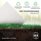 SUPERSCANDI 10 Pack Swedish Dishcloths for Kitchen - 100% Biodegradable & Compostable Reusable Paper Towels Washable, Food-Safe & Without Plastic - Dish Rags Suitable for Any Surface, White