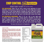 Trifecta Crop Control Super Concentrate All-in-One Natural Pesticide, Fungicide, Miticide, Insecticide, Help Defeat Spider Mites, Powdery Mildew, Botrytis, Mold and More on Plants 32 OZ