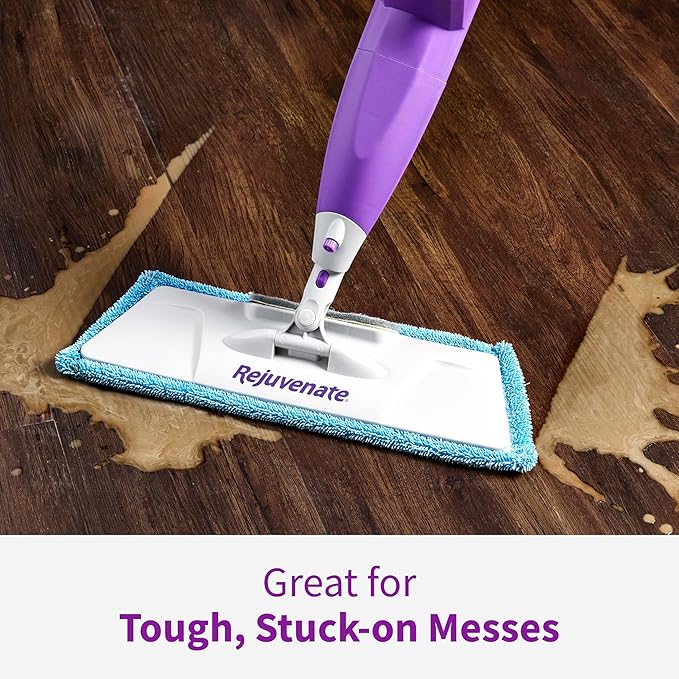 Rejuvenate PowerMax Multi-Surface Floor Cleaner, 64 Ounces, Breaks Down Dirt And Grime On Sealed Hardwood, Tile, Vinyl, Laminate To Deliver A Powerful, Deep Clean With Citrus And Cedarwood Scent