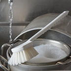 SPARTA Utility Scrub Brush with Polyester Bristles 20" x 3" - White