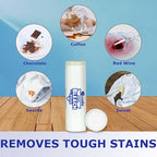 Solid Bleach In A Stick,Spill Proof,Accident Free & Unscented,Removes Stains & Brightens Colors,(Pack 4)