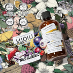 HIQILI Wild Bluebell Diffuser Oil for Scent Diffusers, Inspired by Jo M.lone's, Work & Relax, Ideal for Office, Bathroom, Travel - 3.38 Fl Oz