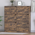BORNOON Shoe Cabinet with 6 Flip Drawers, Slim Narrow Shoe Storage Cabinet, Freestanding Shoe Organizer for Entryway, Hallway, Foyer