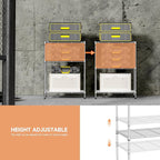 IZEUK 3 Tier Shelf, Heavy Duty Steel Wire Shelving Unit for Home, Kitchen, Laundry Room Organization, Office Storage Rack (17.7" W x 11.8" D x 26.3" H, 450LBS, Chrome)