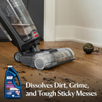 Bissell MultiSurface Floor Cleaning Formula-Crosswave and Spinwave, 17891, 64oz, Removes Everyday Dirt and Grime, Safe on Sealed Hard Floors, Tile, Laminate, Area Rugs, Spring Breeze