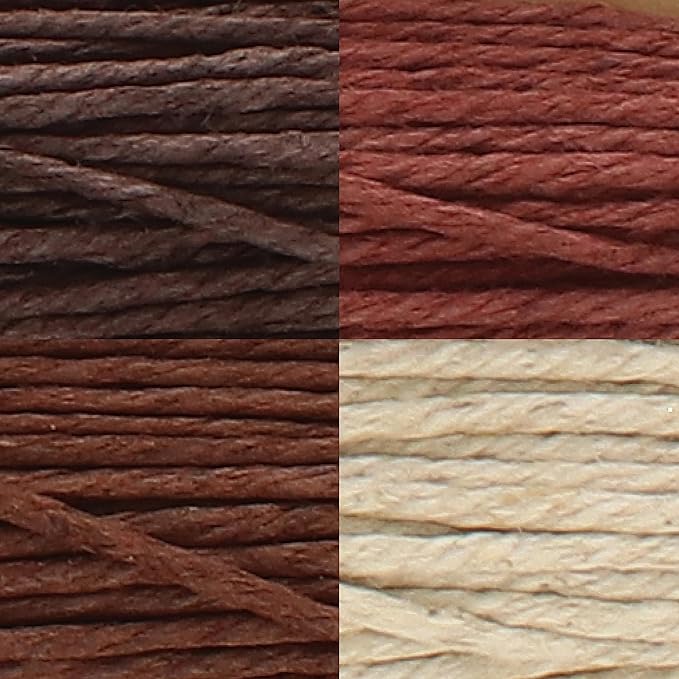 The Beadsmith 100% Hemp Cord – Bronze Colors – 1mm, 30 Foot Spool, 20LB Test Strength – Twine for Jewelry Making, Macrame, Paper Crafts, Gardening, Scrapbooking, Home Décor, DIY String Art & More