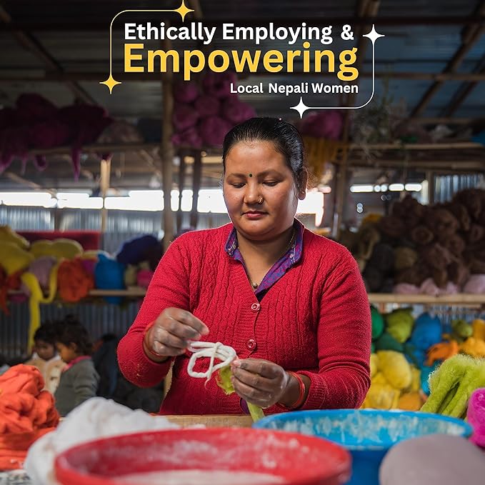 Big Heart Reusable Handmade Wool Dryer Balls for Laundry 3-Pack XL, Wool Balls Replaces Dryer Sheets and Shorten Drying Time.