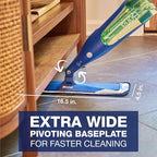 Bona Premium Motion Multi-Surface Floor Spray Mop - Includes Multi-Surface Floor Cleaning Solution and Machine Washable Microfiber Cleaning Pad - for Stone, Tile, Laminate, and Vinyl Floors