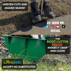 Landzie Root Cutter Edger Lawn Tool, 37 Inch Manual Lawn Edger Tool, Grass Edger, Sidewalk Edger, Garden Edger, Yard Edger, Garden Tools and Landscaping Tools, Edgers for Landscaping, Edging Shovel