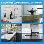 MiracleWipes for Granite & Stone, Clean, Protect, Polish Stone, Marble, Quartz, Slate, Tile, Laminate Surfaces in Kitchen and Bathroom - 60 Count