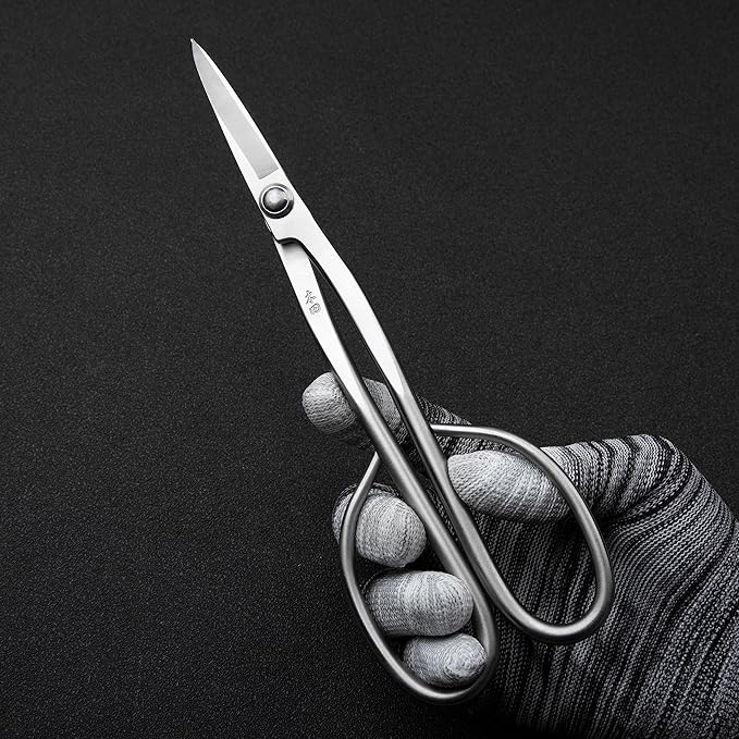Bonsai Scissors Professional Grade Bonsai Shears Alloy Steel Bonsai Tools Equip With Tool Bag (MT-LBS-210)