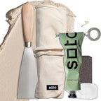 soto Small Hole Repair, Beige, 7-Piece Kit (No. 09 Rough Sketch) - High Strength Small Hole Repair Kit for use on: Walls, Drywall, Ceiling, Furniture, Cabinets