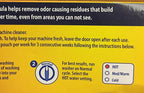 3 pouches Washing machine cleaner deep cleaning formula