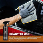 Ceramic Glass Cleaner, 16 oz - Streak-Free Formula for Automotive Glass, Enhanced with Ceramic Protection