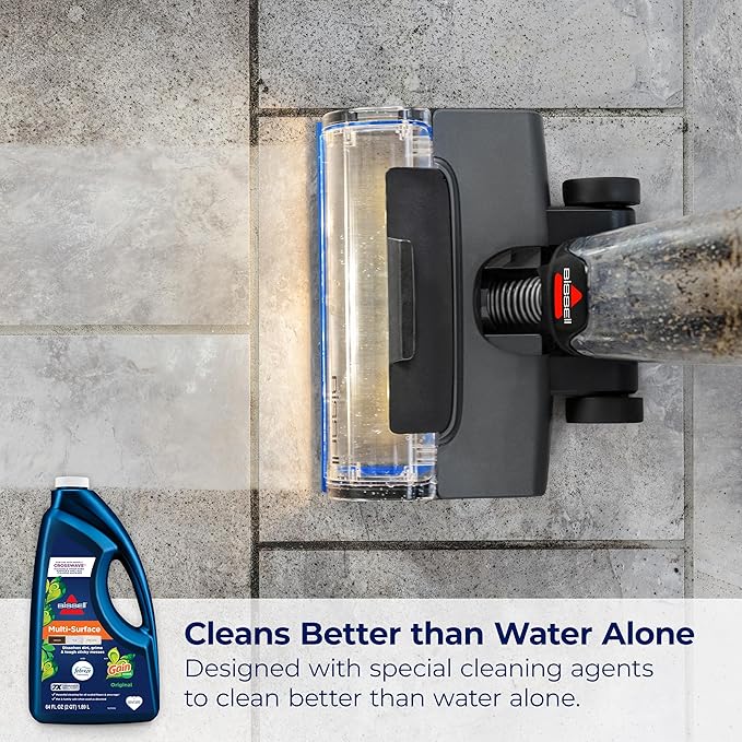 Bissell® Multi-Surface with Febreze + Gain, 34451, 64 oz, Safe of Sealed Hard Floors and Area Rugs, Dissolves Dirt, Grime, and Tough Sticky Messes, Febreze Original Gain Scent