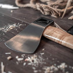The Ace of Spades (3rd Generation): World Axe Throwing League Premium Competition Throwing Axe with Throwing Hatchet Nylon Sheath and Hickory Wooden Handle (Patented Design)