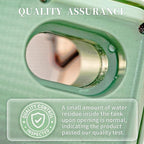 2500W Steam Cleaner - Adjustable 6-Level Steam Control, 15s Fast Heat, 1.6QT Water Tank, Portable High-Pressure Steamer for Home, Car, Grout