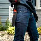 Root Slayer 17211, Soil Knife with Holster, Original Red