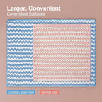 JOYMOOP 12 Pack Microfiber Cleaning Cloth, Larger Kitchen Towels, Dish Rags for Dish Drying Washing, Absorbent Streak Free Lint Free Rags for Cleaning - 11.81" x 15.75"