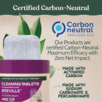 Breville Compatible Espresso Machine Cleaning & Maintenance Kit. Includes 52 Breville Cleaning Tablets and 6 Water Filters. Carbon Neutral. 1 Year Supply.