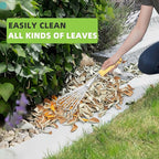 Hand Rakes, Garden Stainless Steel Hand Rake Soil Tiller with Ergonomic Handle, Small Leaf Rakes Great for Gardening, Garden Sweep Yard Flower Beds Tool