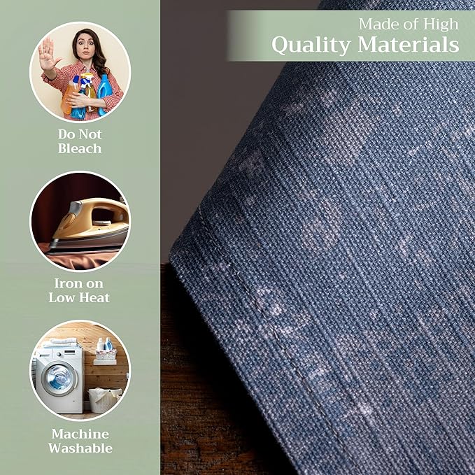 Maison d' Hermine Kitchen Towels Set of 3 100% Cotton 27.50" x 20" Reusable Cloth Tea Dish Towels Absorbent with Hanging Loop for Kitchen, Home, Dining, Cocktail Parties (Imperfection)