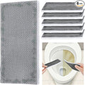6 Pack Toilet Ring Remover Cleaner Pads Scrubbing Screen for Household Scouring Mesh Pad Sponge Remove Carbon Rust and Scale for Toilet Grill Kitchen Ceramic Tiles Sinks