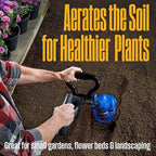 Westinghouse 6-Inch, 2.5 Amp Corded Electric Mini Tiller Cultivator for Gardening, Lightweight, 4 Steel Blades