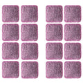 16-Pack Steel Wool Scrubber Pre-Packaged soap Dispense Units 0000 Steel Wool Pads Suitable for Outdoor Travel and Individual Packaging of Glass cookware for Stove Racks scouring Pads